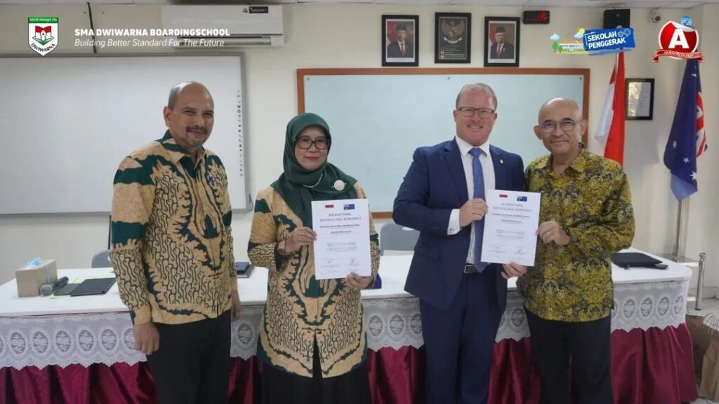 Kerjasama Hunting Tower School dengan SMA Dwiwarna